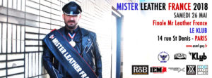Mister Leather France 2018