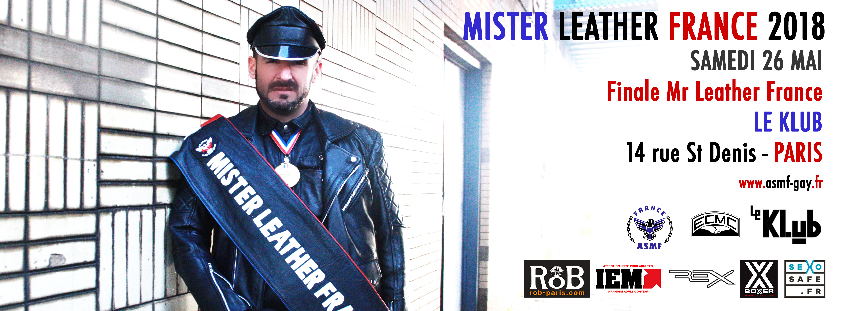 Mister Leather France 2018